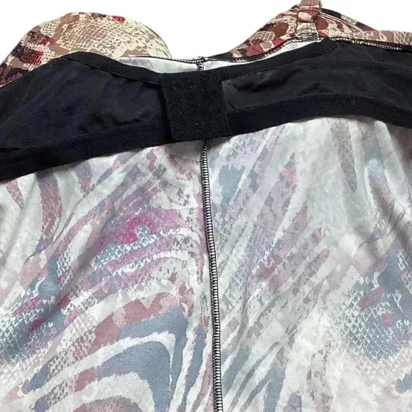 Swimsuits For All Women 46C Snake Print Tankini Swim Top Brown Multicolor Bra - Picture 8 of 11